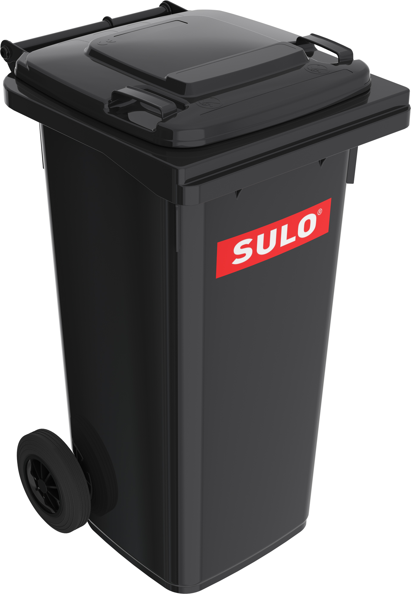 Europubela din material plastic  240 l culoare negru SULO - Transport inclus